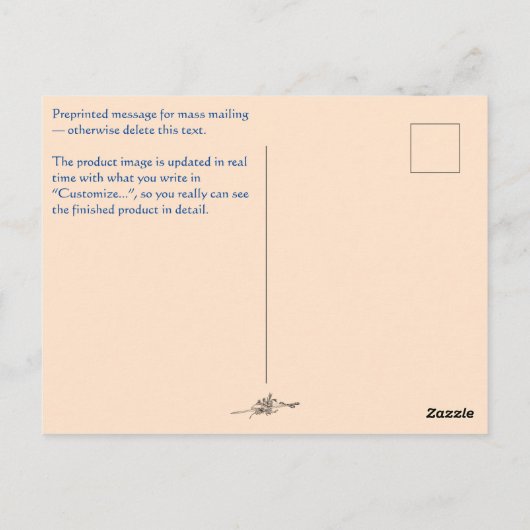 Vykort — Connect, Knight Postkarte (Rückseite)