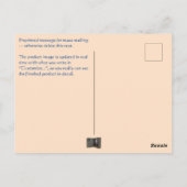 Vykort — Connect, Legend Postkarte (Rückseite)