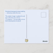 Vykort — Connect, Party Postkarte (Rückseite)