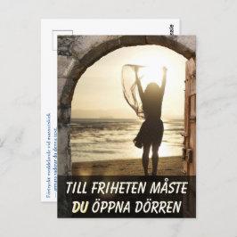 Vykort — Frihetens dörr Postkarte