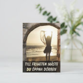 Vykort — Frihetens dörr Postkarte (Stehend Vorderseite)
