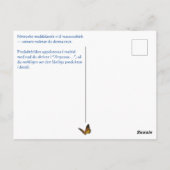 Vykort — Frihetens dörr Postkarte (Rückseite)