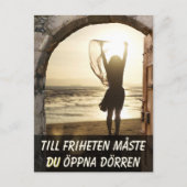 Vykort — Frihetens dörr Postkarte (Vorderseite)