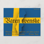 Vykort — Varen svenske Postkarte (Vorderseite)