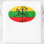 Vytis Shadow Lietuva Sticker (Tasche)