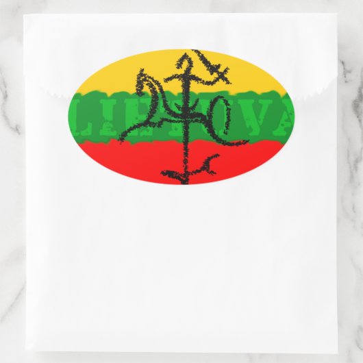 Vytis Shadow Lietuva Sticker (Tasche)