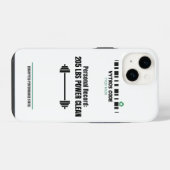 VYTROS "Encrypted Performance Stats" iPhone Case Hülle (Rückseite (Horizontal))