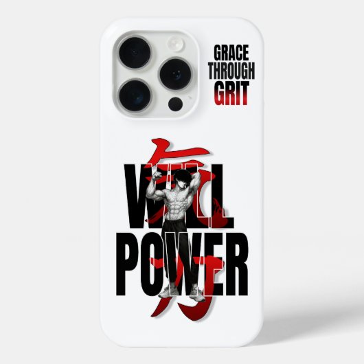 VYTROS "WILLPOWER" Training Motivation Case-Mate iPhone Hülle (Rückseite)