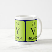 Vyv Periodenname Tasse (VorderseiteRechts)