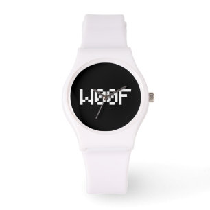 W00F [Leetspeak Animal Sounds] Armbanduhr