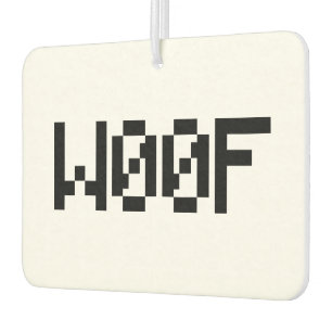 W00F [Leetspeak Animal Sounds] Autolufterfrischer