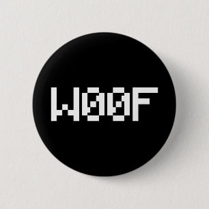W00F [Leetspeak Animal Sounds] Button
