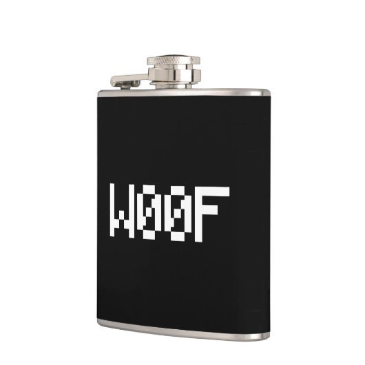 W00F [Leetspeak Animal Sounds] Flachmann (Links)