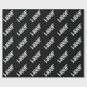 W00F [Leetspeak Animal Sounds] Geschenkpapier (Flach)