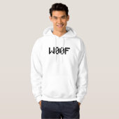 W00F [Leetspeak Animal Sounds] Hoodie (Vorne ganz)