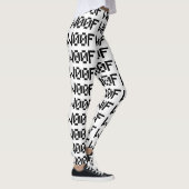 W00F [Leetspeak Animal Sounds] Leggings (Rechts)
