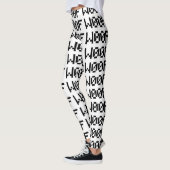 W00F [Leetspeak Animal Sounds] Leggings (Links)