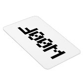 W00F [Leetspeak Animal Sounds] Magnet (Rechte Seite)