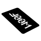 W00F [Leetspeak Animal Sounds] Magnet (Rechte Seite)