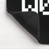 W00F [Leetspeak Animal Sounds] Mousepad (Ecke)