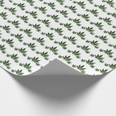 W33 "Trio des Topf-Blätter " Geschenkpapier (Ecke)