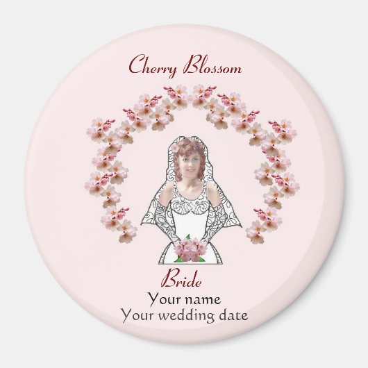 W35-Gastgeschenk Hochzeit Magnet (Vorne)