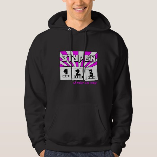 w3 rul0r j00 sux0r! hoodie (Vorderseite)