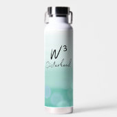 W3 Sixerhood Wasserflasche Trinkflasche (Vorne)