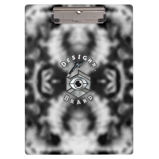 W4VE ・ DESIGHN. | "Logo v2" Klemmbrett (Vorderseite)