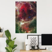 W5 Starregion 20x30 (18x27) Poster (Heimbüro)