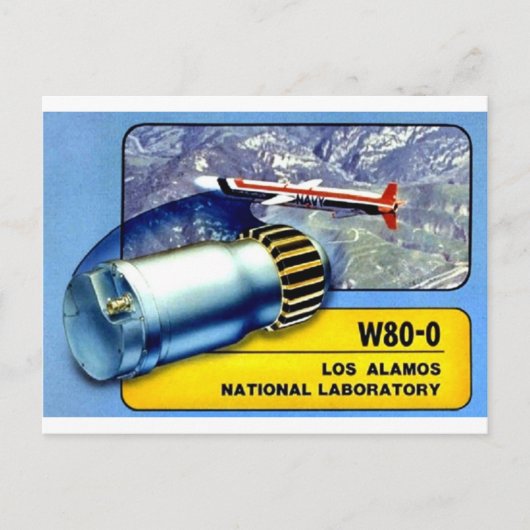 W80 Warhead Gear - Eines der besten Gefechtsköpfe Postkarte (Vorderseite)