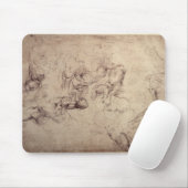 W.61v männliche Zahl Studien Mousepad (Mit Mouse)