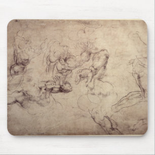 W.61v männliche Zahl Studien Mousepad