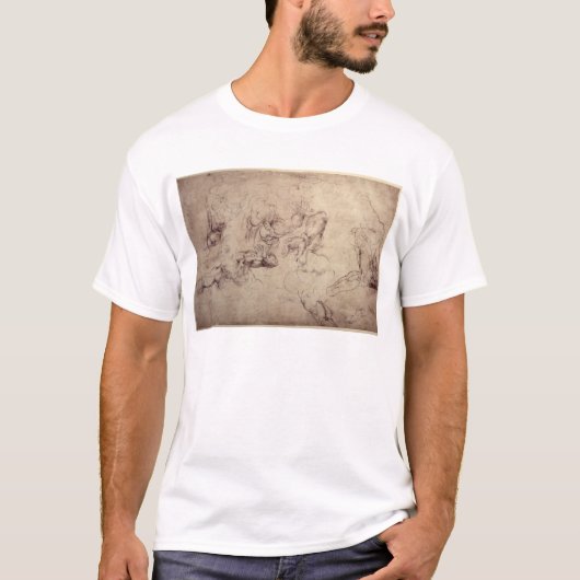 W.61v männliche Zahl Studien T-Shirt (Vorderseite)
