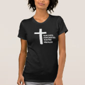 W.A.S.H. T-Shirt- Washed Anointed Saved Healed T-Shirt (Vorderseite)