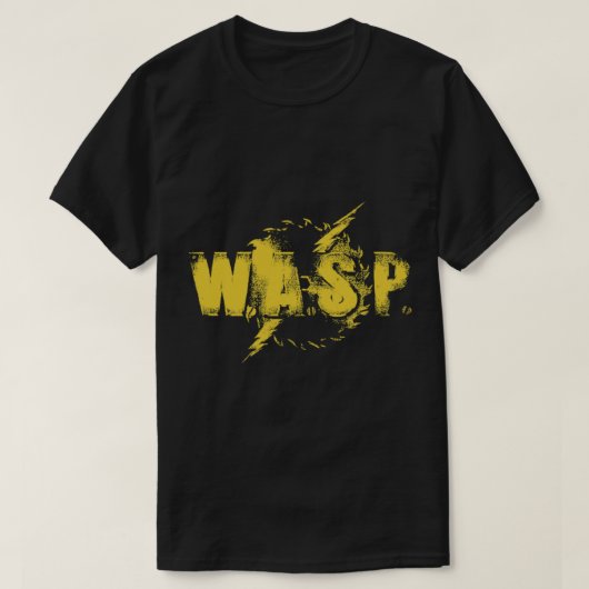 W.A.S.P. (Not leidender) klassischer T - Shirt (Design vorne)