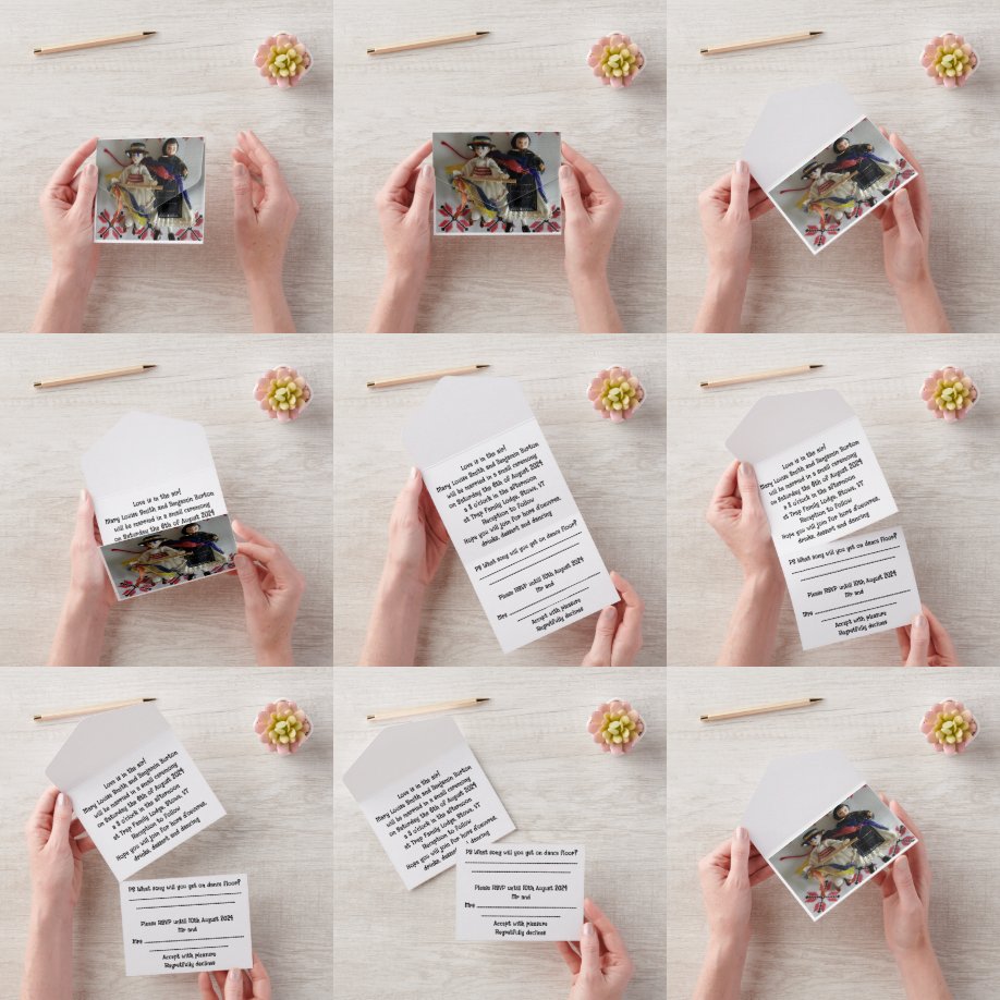 w all in one einladung