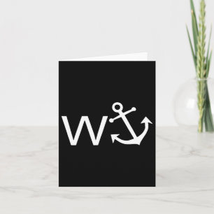 W Anker Lustiger Wanker Scherzkeks Lustiger Slang Karte