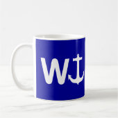 W-Anker Wanchor lustiges Witz-Geschenk Kaffeetasse (Links)