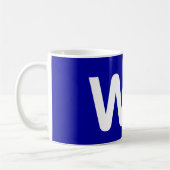 W-Anker Wanchor lustiges Witz-Geschenk Kaffeetasse (Links)