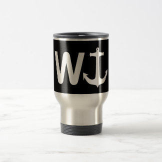 W-Anker Wanchor lustiges Witz-Geschenk Reisebecher