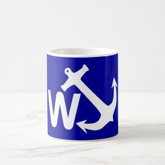 W-Anker Wanchor Witz-lustiges Geschenk Kaffeetasse (Mittel)