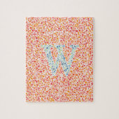 "W" Augentest Jigsaw Puzzle (Vertikal)