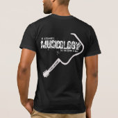 W. Axxemanns Musicologie T-Shirt (Rückseite)