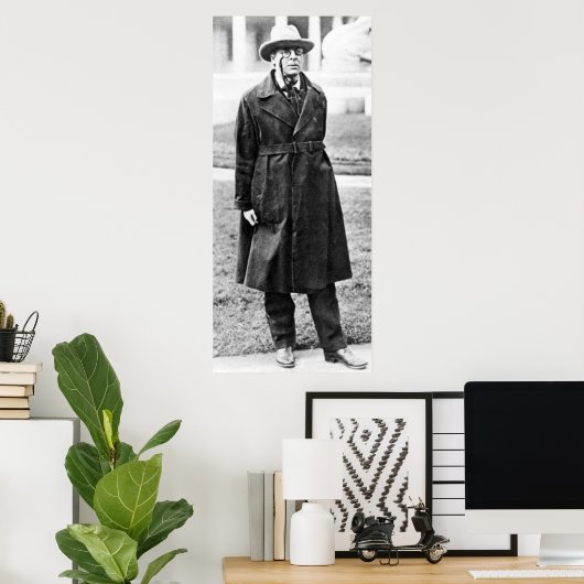 W.B. Yeats, 1923 Poster (Heimbüro)