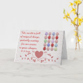 W. B. Yeats - Grußkarte Karte (Gelbe Blume)