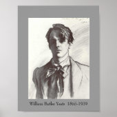W. B. Yeats Poster (Vorne)
