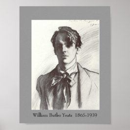 W. B. Yeats Poster