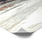 W. C. Bauer Christmas Eve Poster (Ecke)