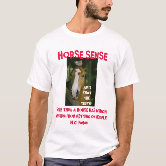 W.C.Fields Zitat - T - Shirt (Vorderseite)
